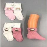 Бебешки Къси Чорапи Момиче Дъга 5010313 Olay Socks