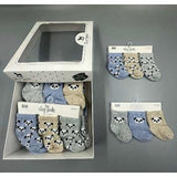 Бебешки Къси Чорапи Newborn Момче Мечета 3 Бр. 13010027 Olay Socks
