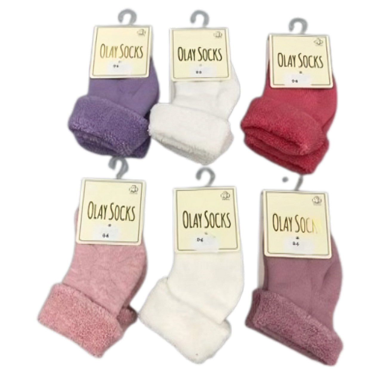 Бебешки Термо Чорапи За Момиче 0 6м Newborn (асорти) 15010076 Olay Socks
