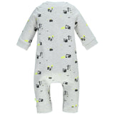 Памучен Бебешки Гащеризон За Момче, 56 См. 0 2 М. Babyface