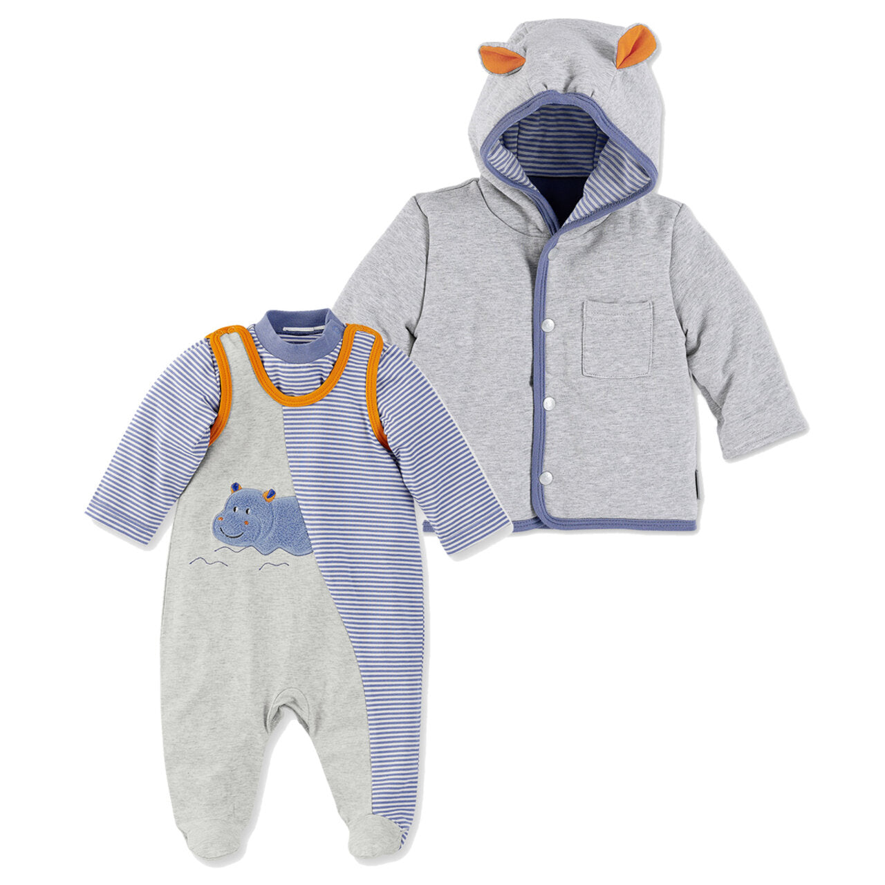 Памучен Бебешки Комплект 3 Части Хипо, 50 См. 0 2 М. Sterntaler