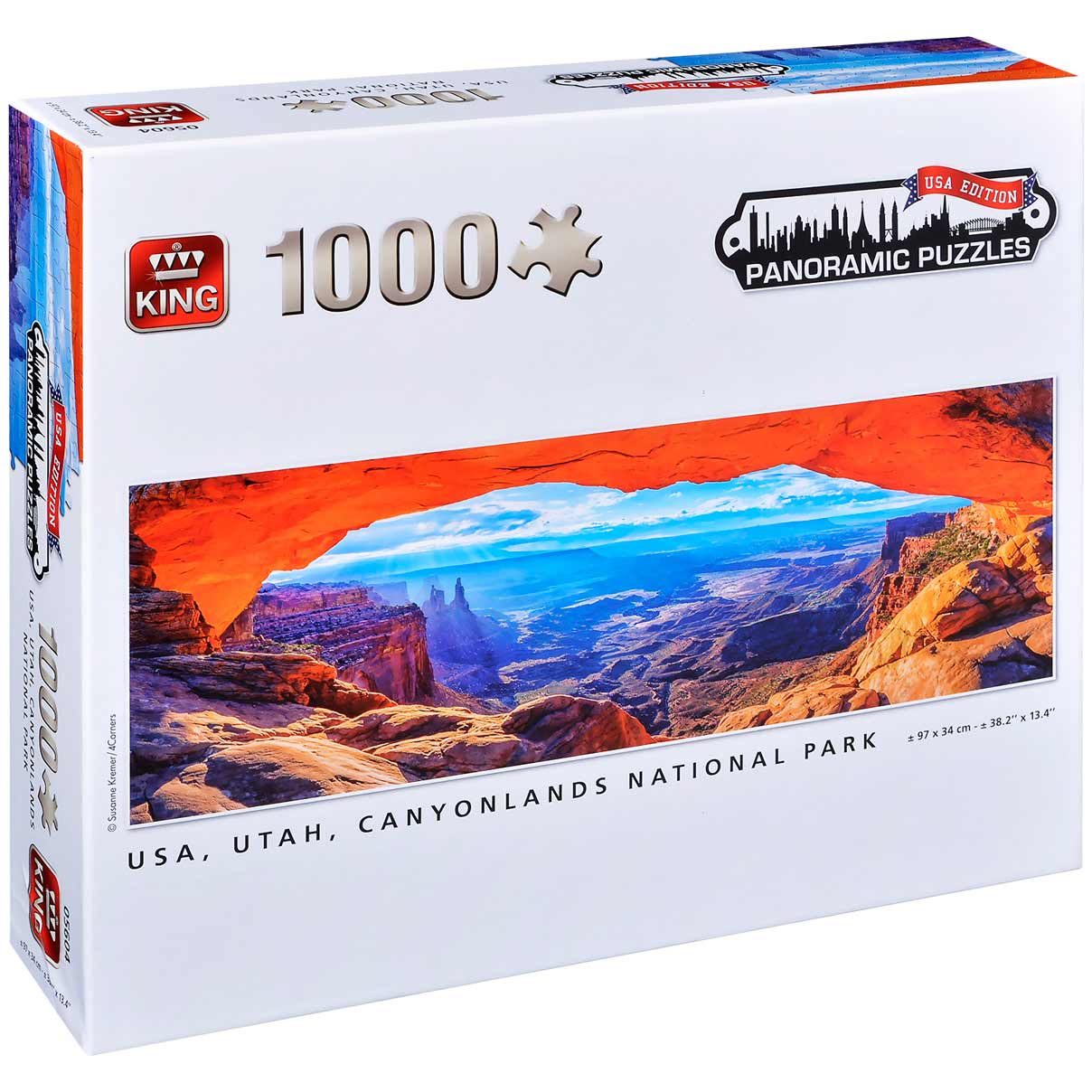 Панорамен Пъзел King От 1000 Части - Национален Парк Кениънлендс Сузане Кремер - Пъзели - King - BebeMama
