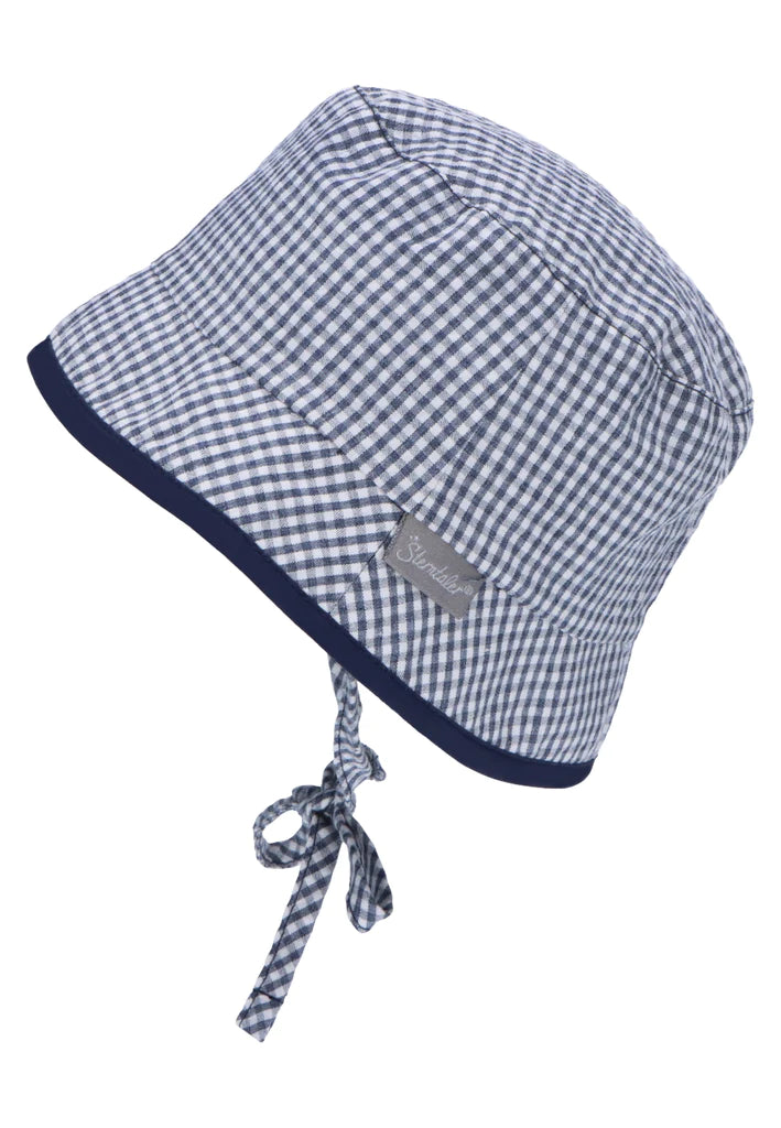 Тъмно Синя Двулицева Шапка Uv50+, 49 См. 12 18 М. Sterntaler