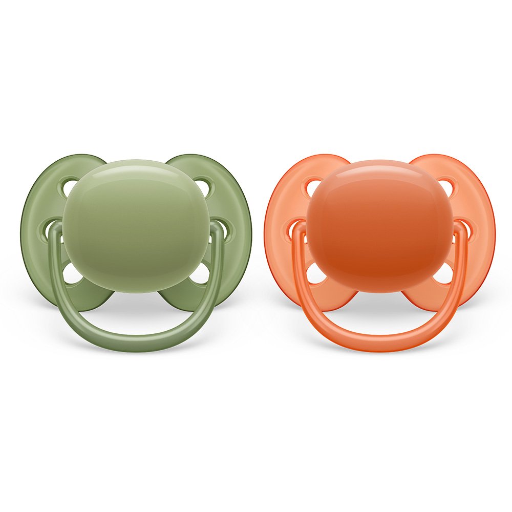 Залъгалки Ultra Soft Philips Avent + Стерилизаторна Кутия, 18М+