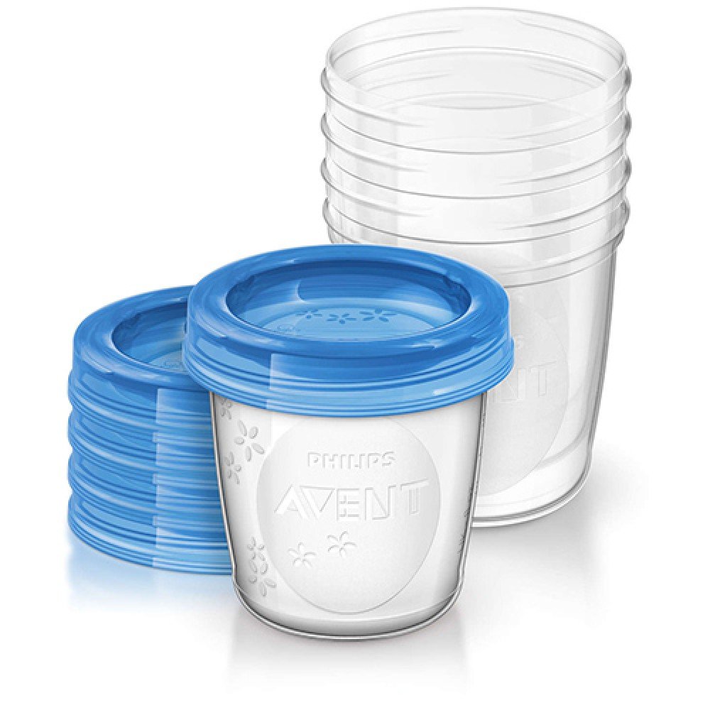 Контейнери За Съхранение Via Philips Avent, 5 Бр.