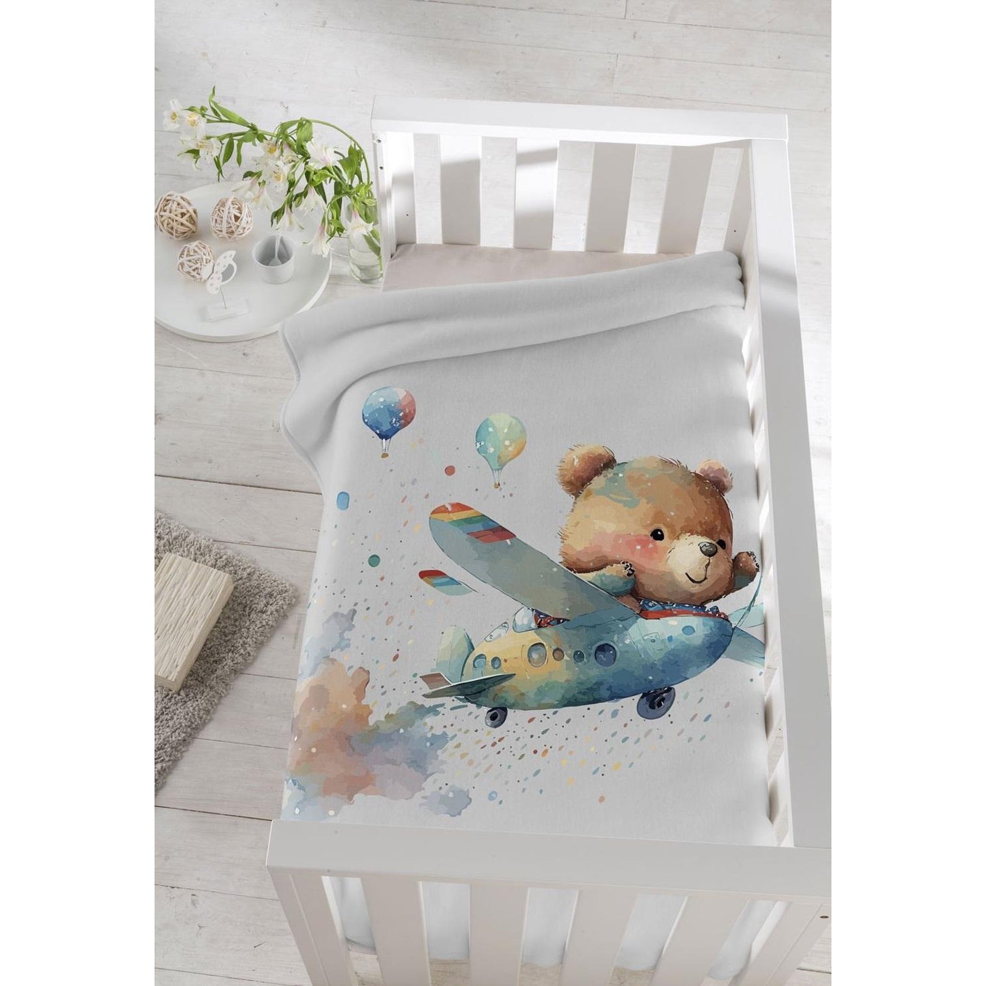 Бебешко Одеяло Printed 80x110 См. Grey 6301 C 93 Piel