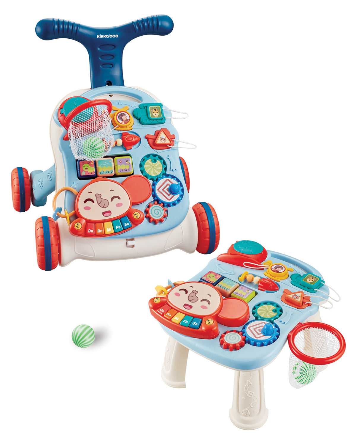 Проходилка Play Grow Син - Проходилки И Уокъри - Kikkaboo - BebeMama