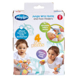 Гривни Дрънкалки И Чорапки Джунгла Refresh, 0м+ Playgro