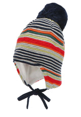 Плетена Бебешка Шапка От Органичен Памук На Райе, 49 См. 12 18 М. Sterntaler