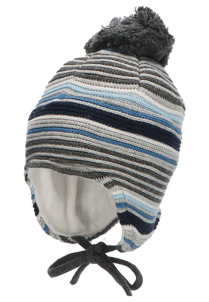 Плетена Бебешка Шапка От Органичен Памук На Райе, 49 См. 12 18 М. Sterntaler