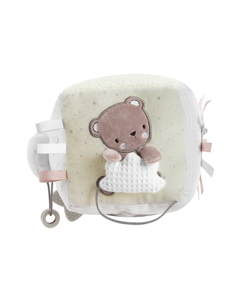 Плюшено Кубче Dream Big Beige - Меки Играчки - Kikkaboo - BebeMama
