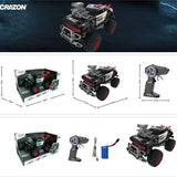Jeep polițist off-road cu sunete spectaculoase și control RC 1:14