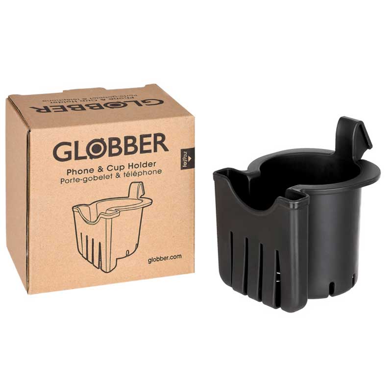 suportul pentru telefon și pahar pentru tricicleta Globber Explorer.