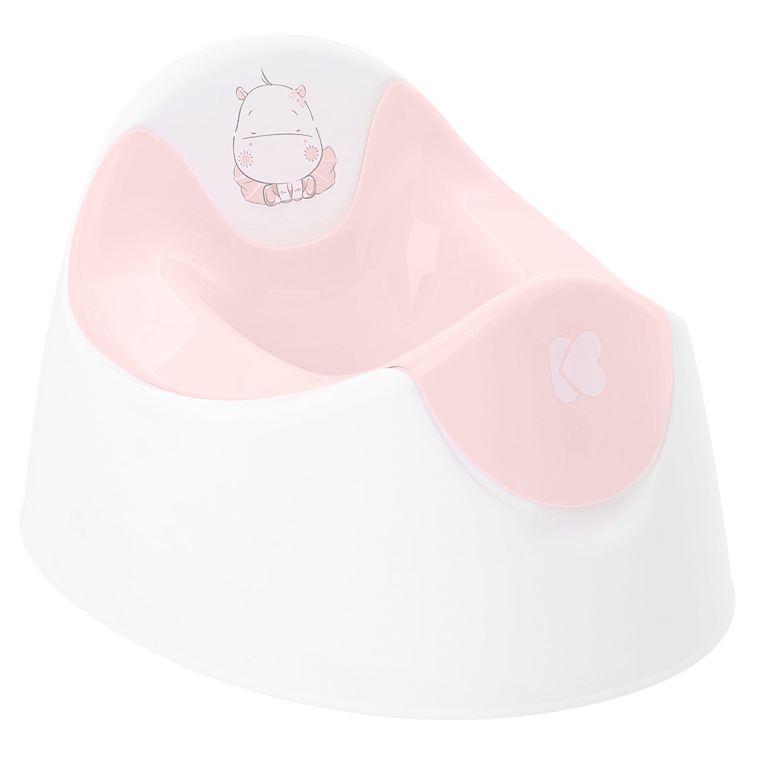Гърне с отстраняващ се контейнер Hippo Pink --- BebeMama