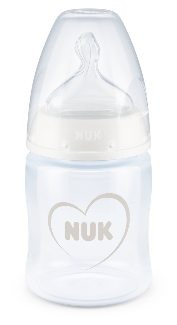 Nuk First Choice Рр Шише Temperature Control 150Мл. Силиконов Биберон 0-6 Мес. Промо*- Без Опаковка