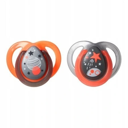 Нощна Залъгалка 0-6 Унисекс 2 Бр - Залъгалки - Tommee Tippee - BebeMama