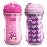 Cană termoizolantă 266 ml. Chicco Shiny Cup Girl