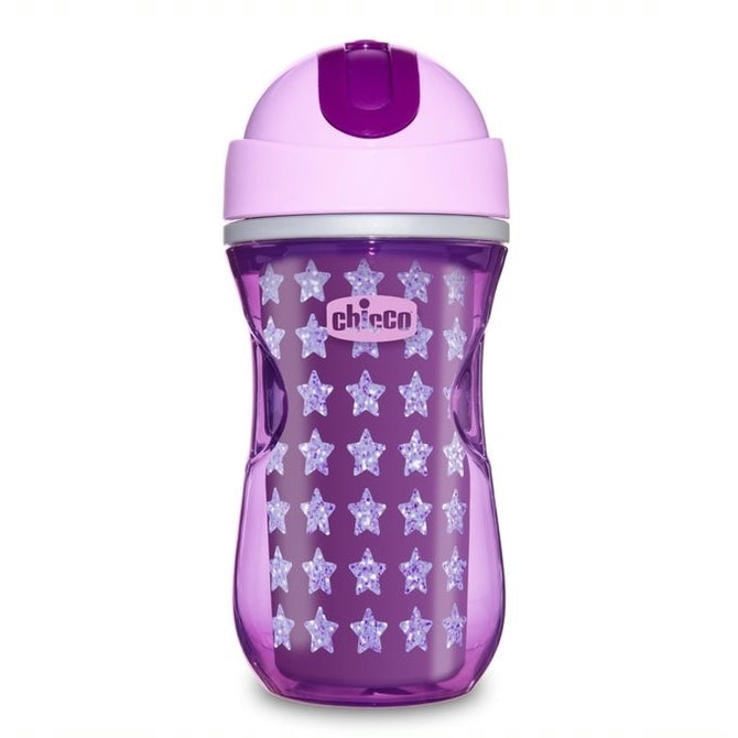 Термо Чаша 14M+ Със Сламка Момиче - Чаши - Chicco - BebeMama