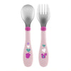 Метални Прибори 18M + Розов - Прибори - Chicco - BebeMama