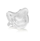 Залъгалка Chicco Physio Soft, Силикон, Ортодонтична Форма, 6-16 Месеца, Бяла - Залъгалки - Chicco - BebeMama