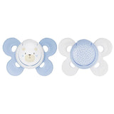 Силиконова Залъгалка Physio Comfort 0-6M Синя 1Бр - Залъгалки - Chicco - BebeMama