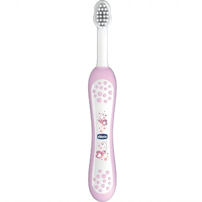 Розова Четка За Зъби 6-36M + - Четки За Зъбки - Chicco - BebeMama