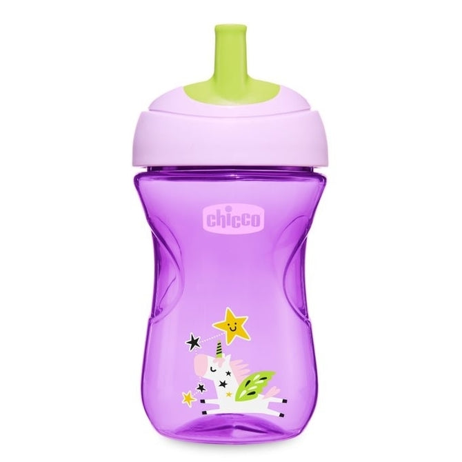 Неразливаща Се Чаша Със Сламка 12M + Момиче - Чаши - Chicco - BebeMama