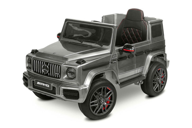 Акумулаторна Кола Mercedes Benz G63 Amg Silver Caretero Toyz