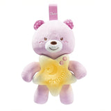 Лека Нощ Мече Розово - Нощни Лампи - Chicco Toys - BebeMama