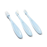 Periuțe de dinți pentru bebeluși și copii Blue Babyono