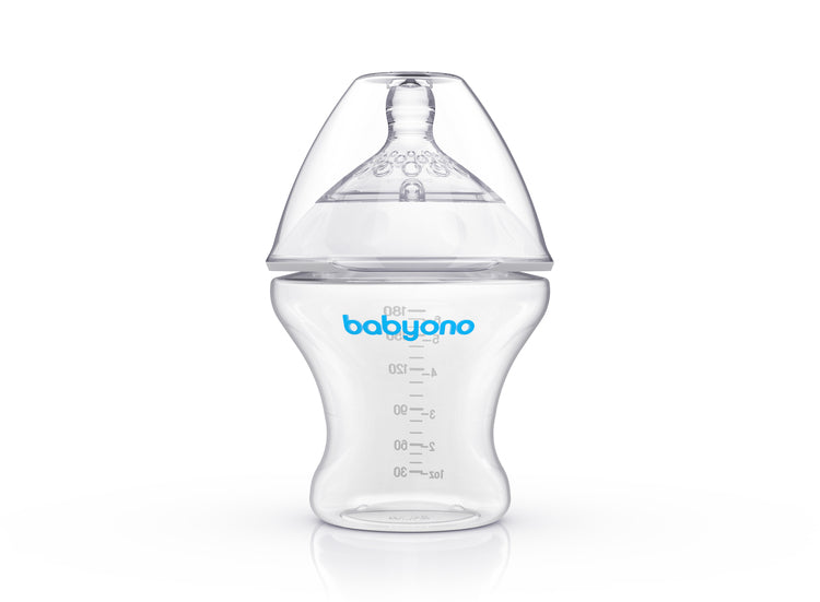 Бутилка 180 Мл Natural Nursing Babyono - Шишета За Хранене - BabyOno - BebeMama