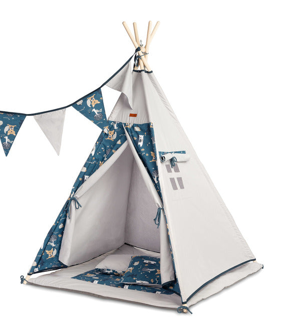 Палатка Типи Meadow Navy - Палатки - Sensillo - BebeMama