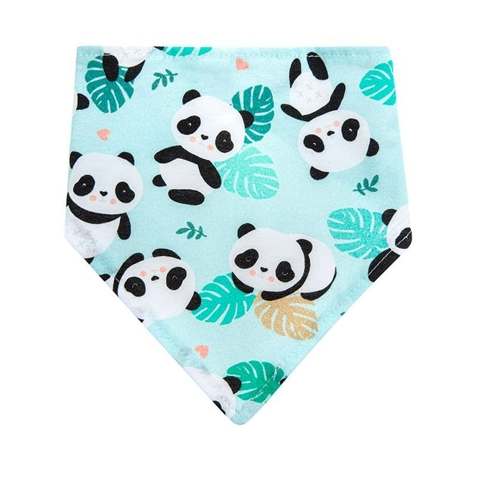 Бебешка Бандана 100% Памук (1 Бр.) Panda - Лигавници - Akuku - BebeMama