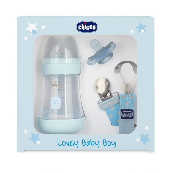Комплект Perfect5 Boy - Шишета За Хранене - Chicco - BebeMama