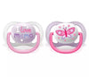 Залъгалки Ultra Air 0-6 Момиче, 2 Броя - Залъгалки - Philips Avent - BebeMama