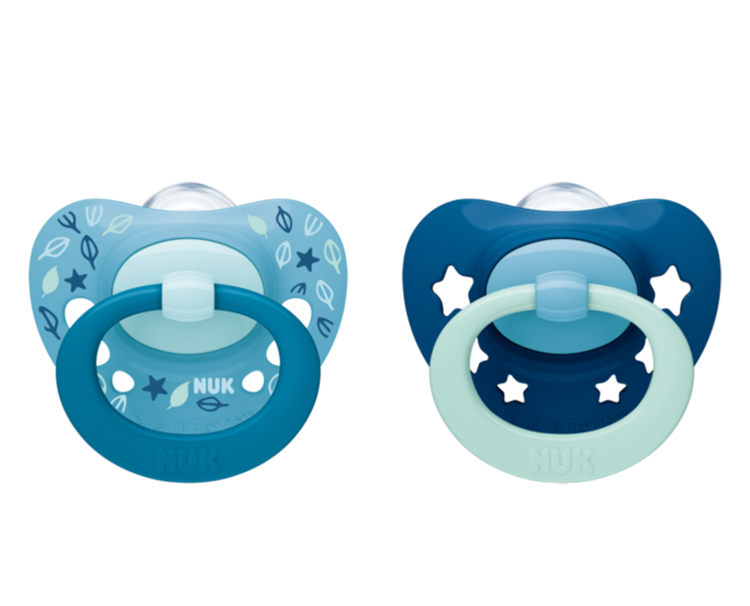 Успокояващ Биберон Silicone Signature 18-36 2 Бр. - Залъгалки - Nuk - BebeMama