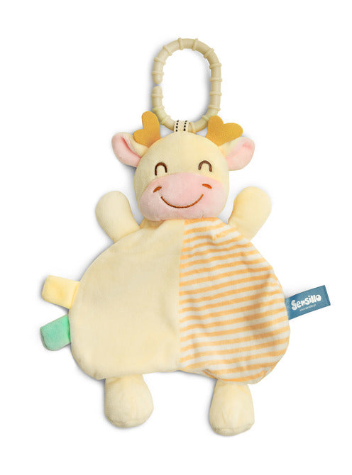 Играчка За Гушкане Mini Zoo – Крава - Меки Играчки - Sensillo - BebeMama