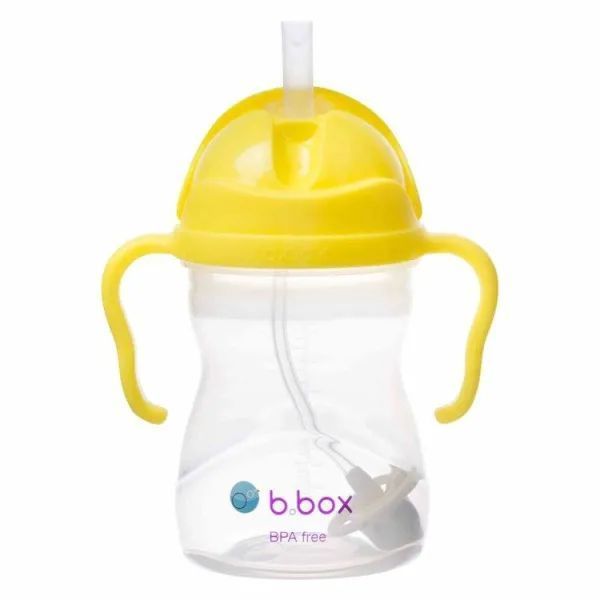 Бутилка Със Сламка Лимон B.Box - Шишета - B.Box - BebeMama