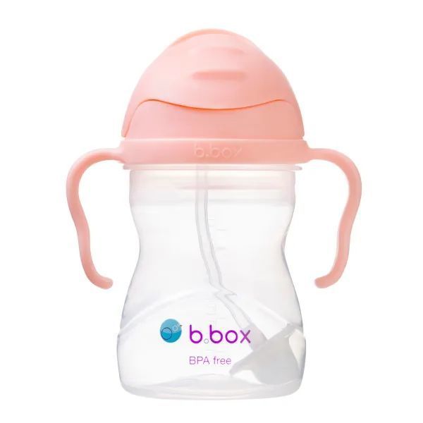 Бутилка Със Сламка Праскова B.Box - Шишета - B.Box - BebeMama