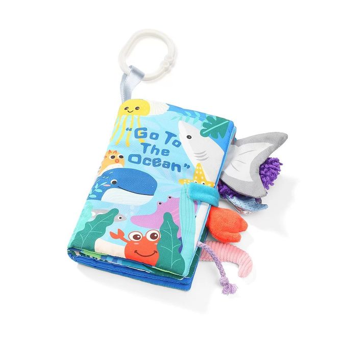Сензорна Книга- Океан - Книжки За Бебета - Babyono - BebeMama