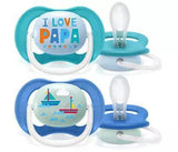 Залъгалки Ultra Air 6-18 Boy, 2 Броя - Залъгалки - Philips Avent - BebeMama
