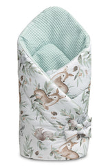 Пелена Waffle - Deers Mint 75Х75 - Пелени - Sensillo - BebeMama