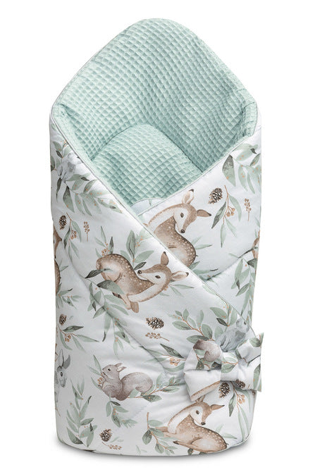 Пелена Waffle - Deers Mint 75Х75 - Пелени - Sensillo - BebeMama