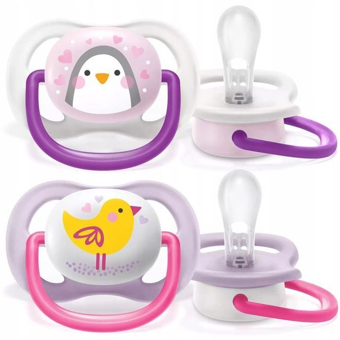 Залъгалки Ultra Air 0-6 Mix, 2 Броя - Залъгалки - Philips Avent - BebeMama