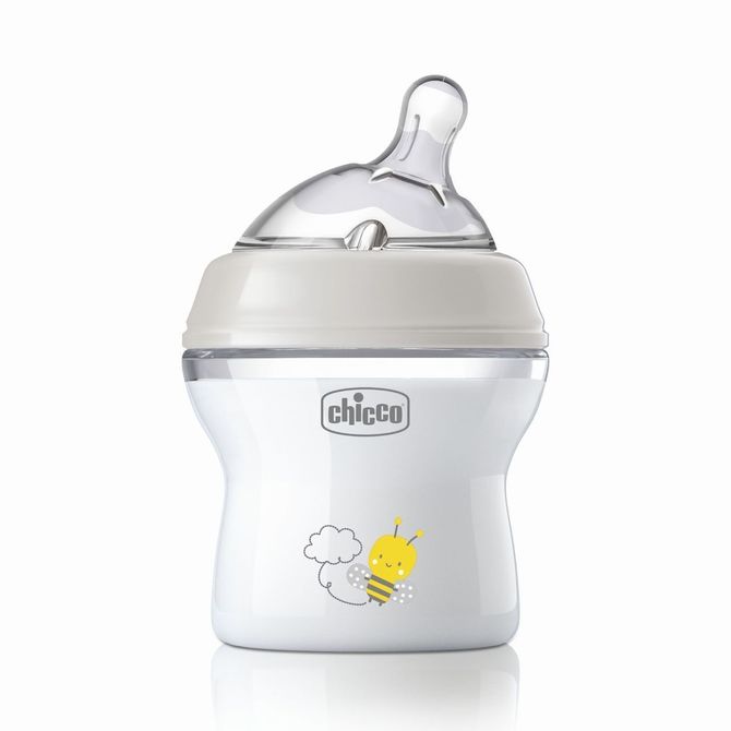 Шише Chicco - Natural Feeling 0+ 150 Мл - Шишета За Хранене - Chicco - BebeMama
