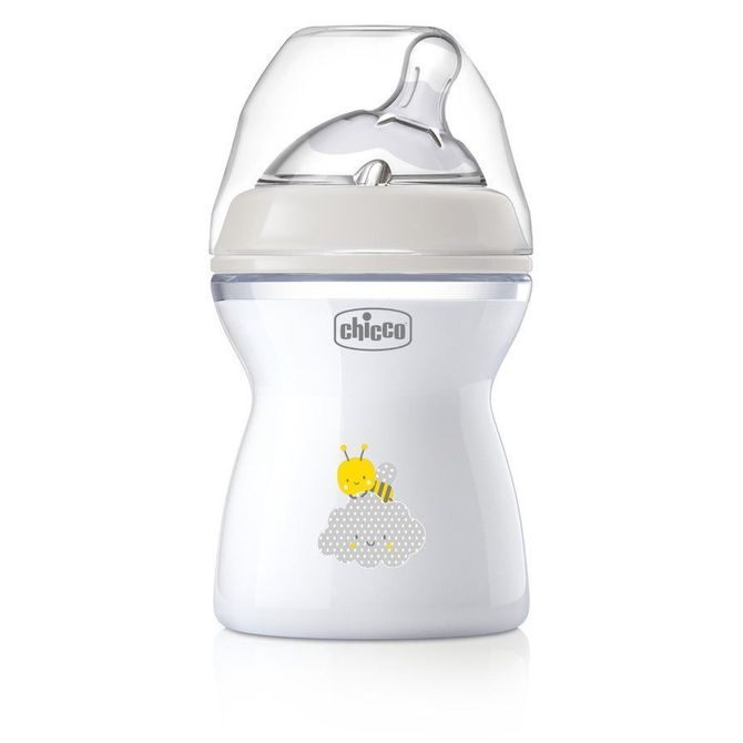 Шише Chicco - Natural Feeling 2+ 250 Мл - Шишета За Хранене - Chicco - BebeMama