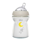 Стъклено Шише Chicco Natural Feeling С Биберон 0 М+ 250 Мл - Шишета За Хранене - Chicco - BebeMama
