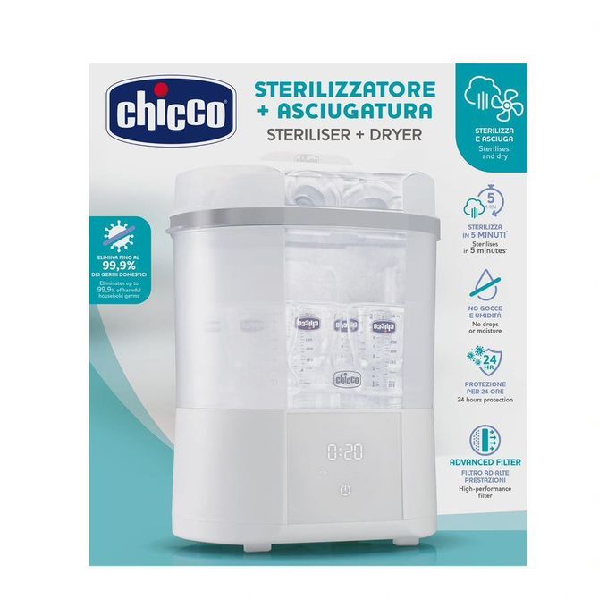 Стерилизатор "Всичко В Едно" Със Сушилня - Стерилизатори - Chicco - BebeMama
