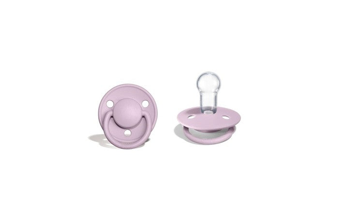 Силиконова Залъгалка Dusky Lilac 0-36 De Lux - Залъгалки - Bibs - BebeMama