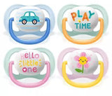 Залъгалки Ultra Air 0-6 Mix, 4 Броя - Залъгалки - Philips Avent - BebeMama